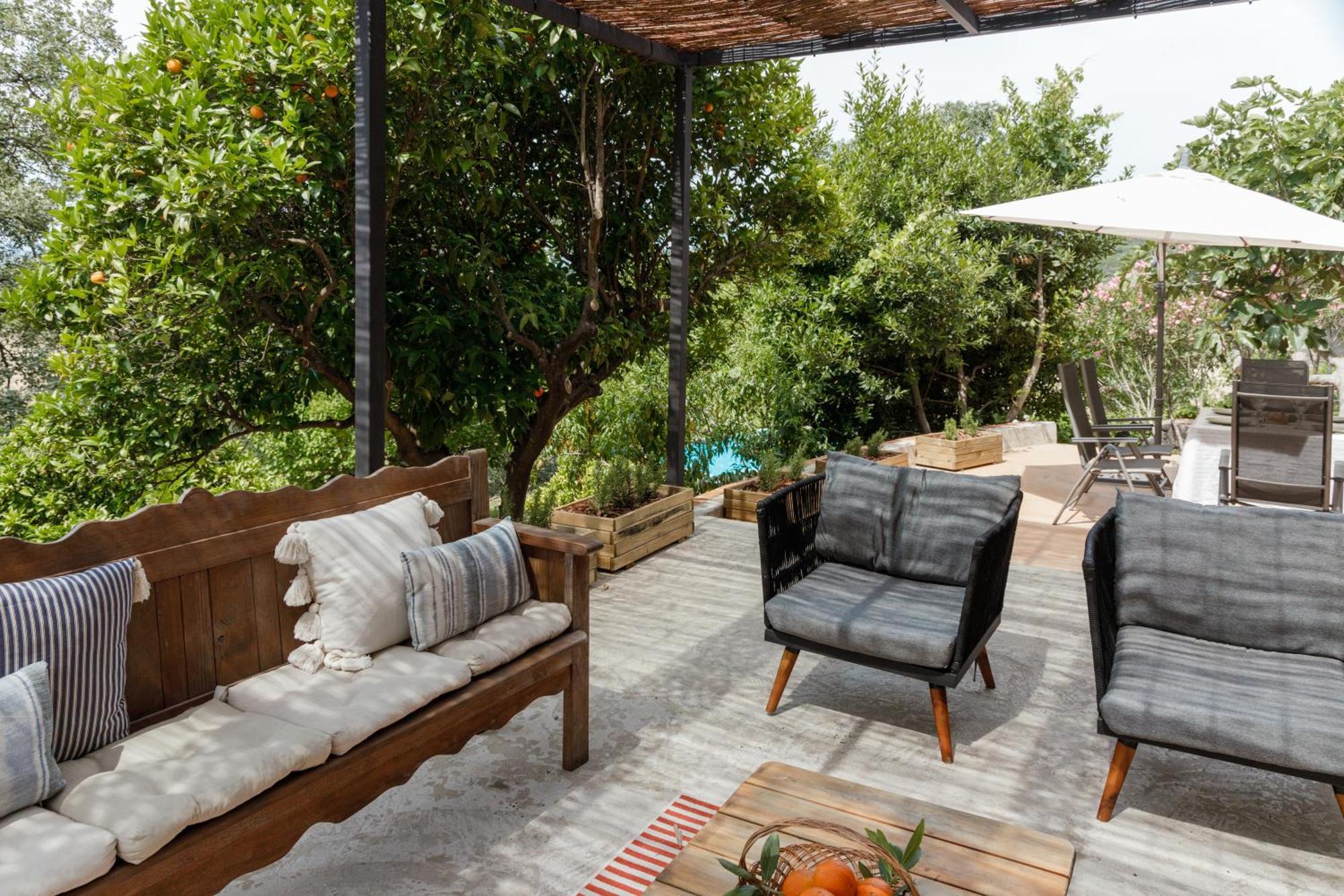 Casa Rural En Candeleda Con Piscina Y Un Maravilloso Jardin Экстерьер фото
