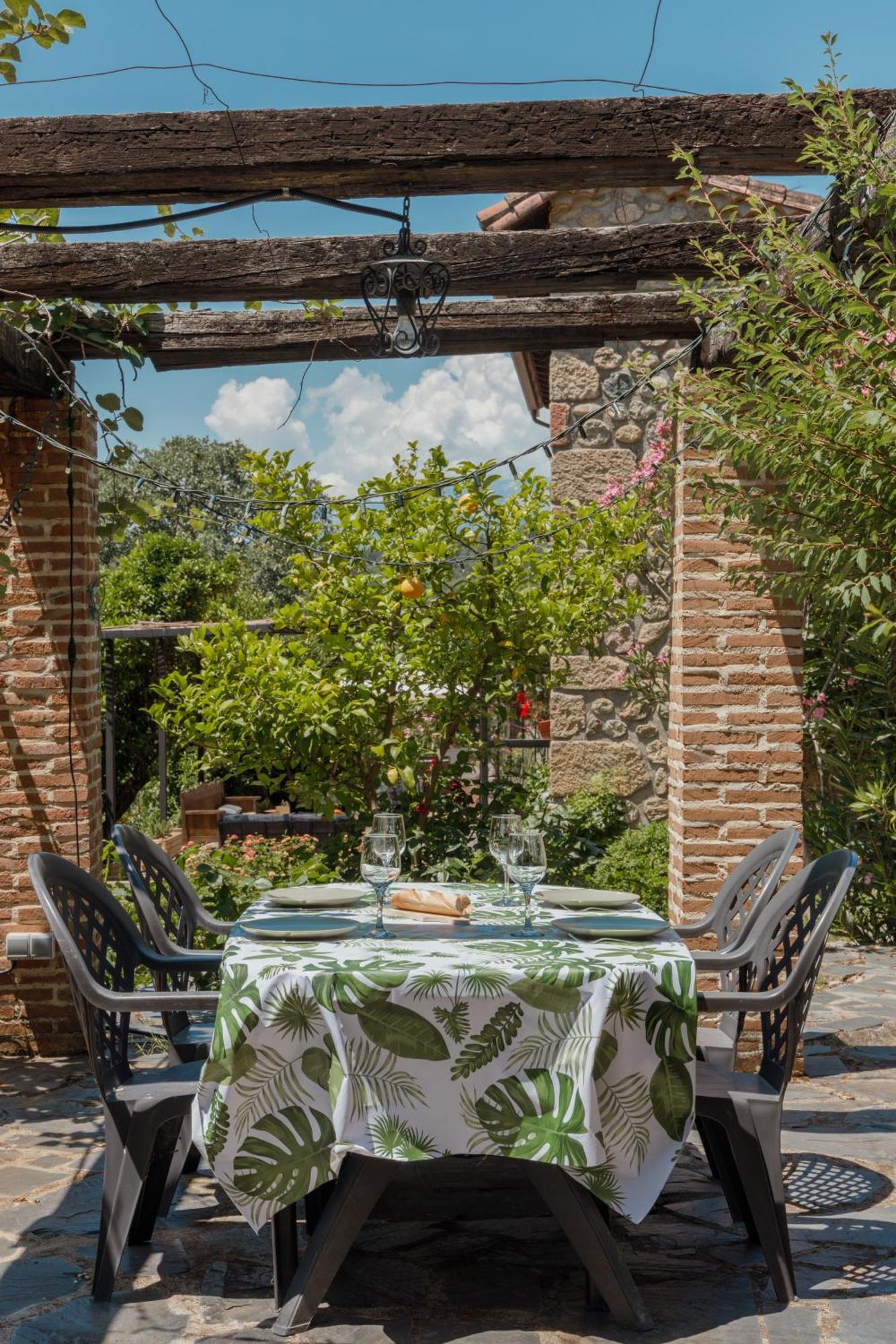 Casa Rural En Candeleda Con Piscina Y Un Maravilloso Jardin Экстерьер фото